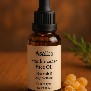 Asalka Frankincense Face Oil, Nourish & Rejuvenate, 30ml for men and women